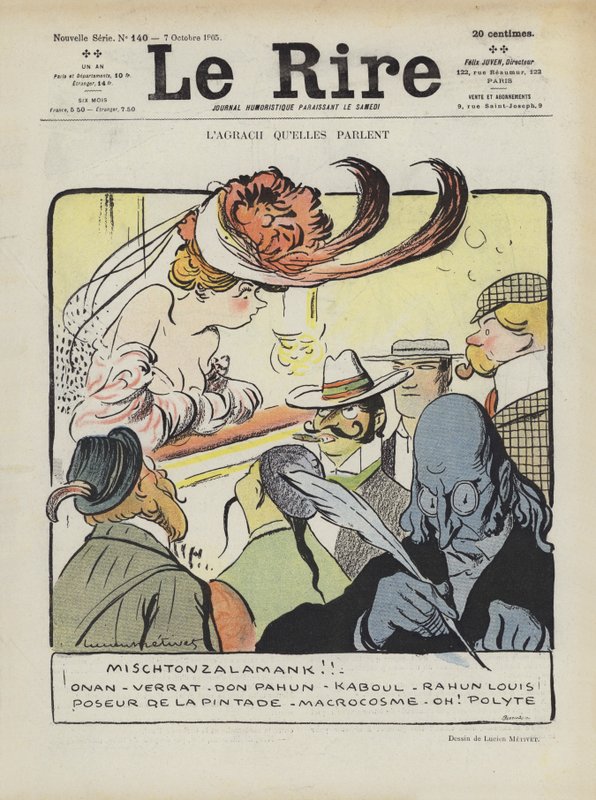Ilustración para Le Rire de Lucien Metivet