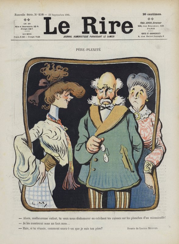 Ilustración para Le Rire de Lucien Metivet