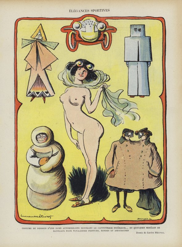 Ilustración para Le Rire de Lucien Metivet