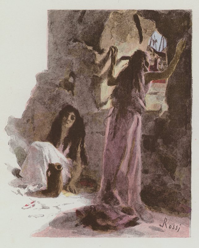Ilustración para Notre-Dame De París de Victor Hugo de Lucius Rossi