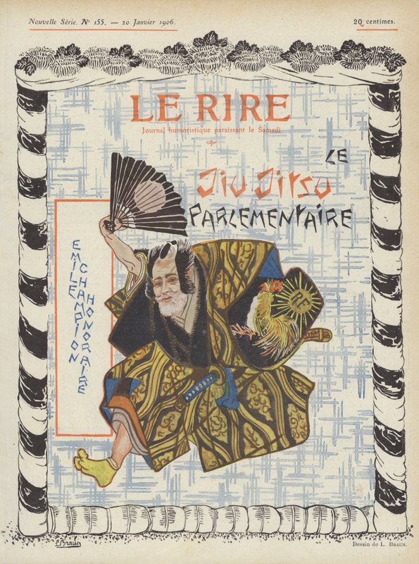 Ilustración para Le Rire de Ludwig Braun