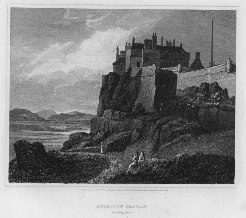 Castillo de Stirling, Stirlingshire de Luke (after) Clennell