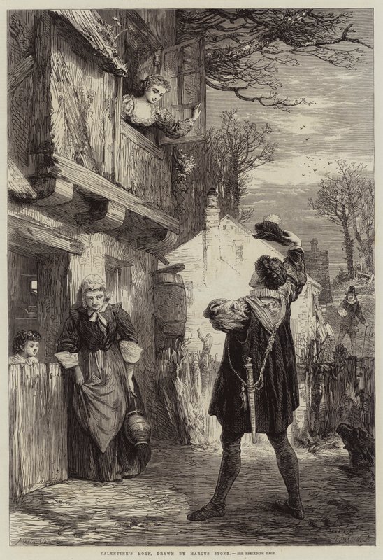 La mañana de San Valentín de Marcus Stone