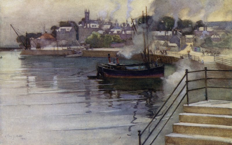Dunoon (litografía en color) de Mary Young Hunter