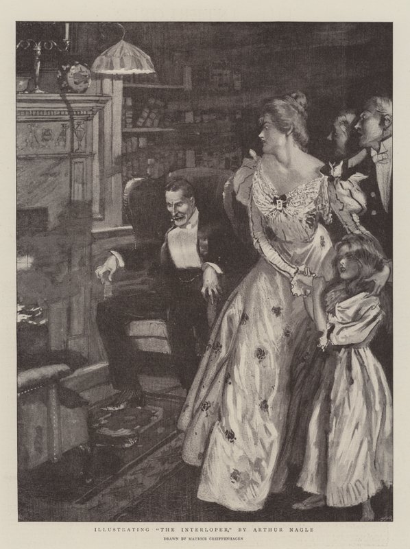 Ilustrando El Intruso de Maurice Greiffenhagen