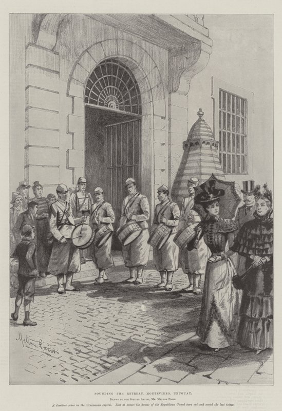 Tocando la Retirada, Montevideo, Uruguay de Melton Prior