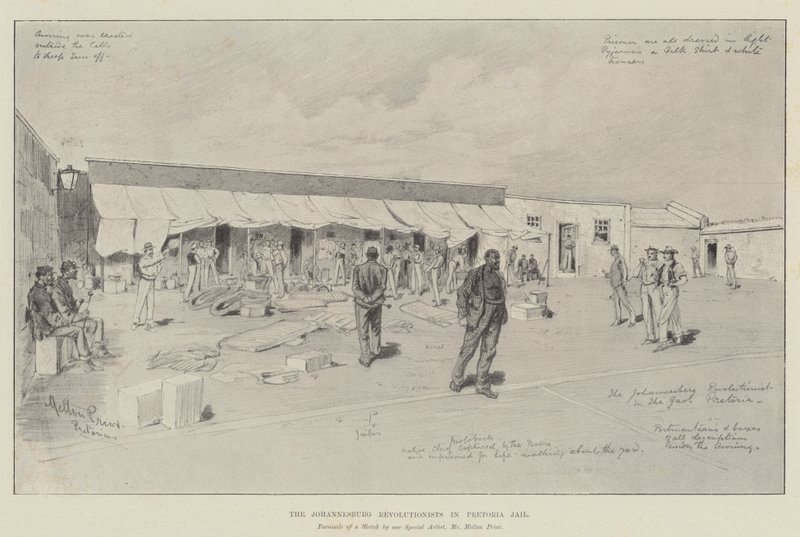 Los revolucionarios de Johannesburgo en la cárcel de Pretoria de Melton Prior
