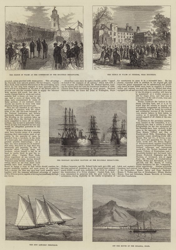 Príncipe de Gales en Holyhead de Melton Prior