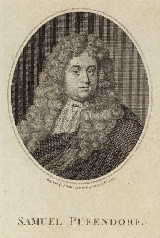 Barón Samuel von Pufendorf de Michael van der Gucht