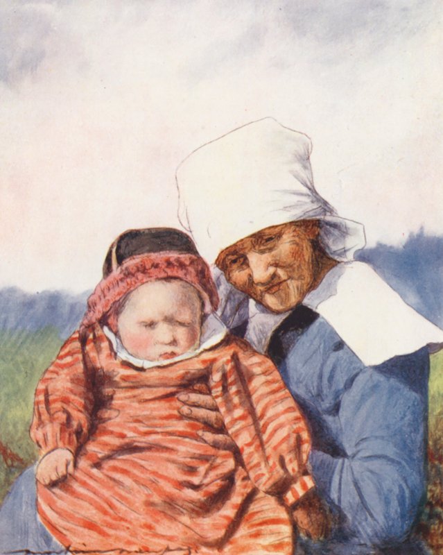 Granmere (litografía en color) de Mortimer Ludington Menpes