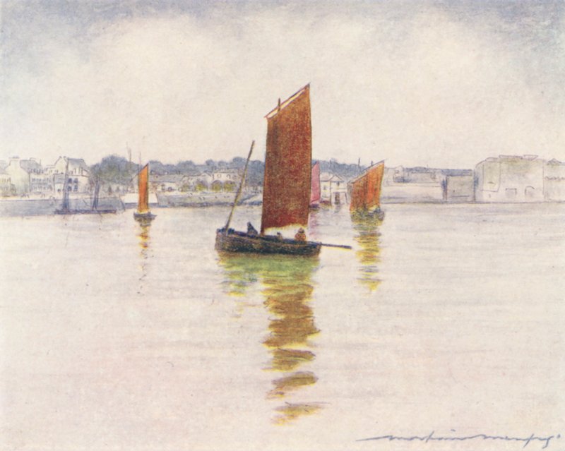 Reflejos (litografía en color) de Mortimer Ludington Menpes
