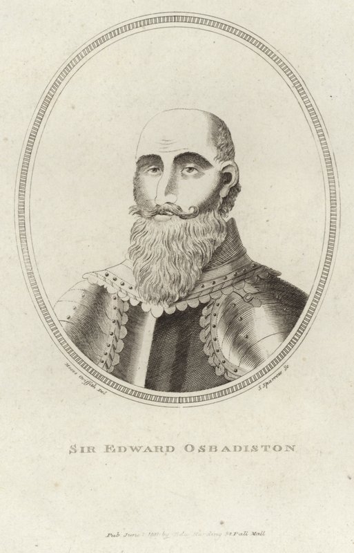 Retrato de Sir Edward Osbadiston de Moses Griffith