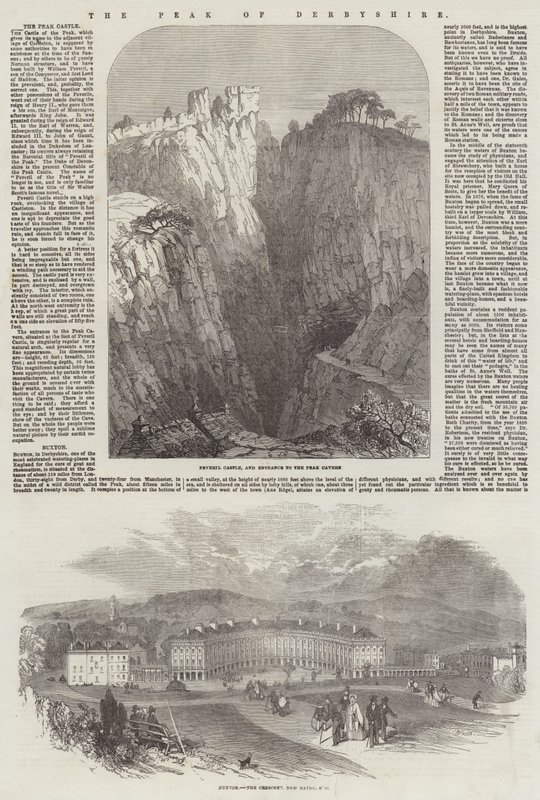 El pico de Derbyshire de Myles Birket Foster