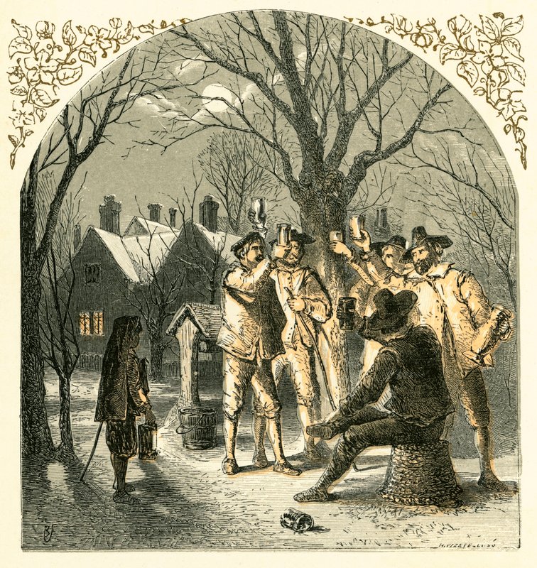 Jolgorio navideño de Myles Birket Foster