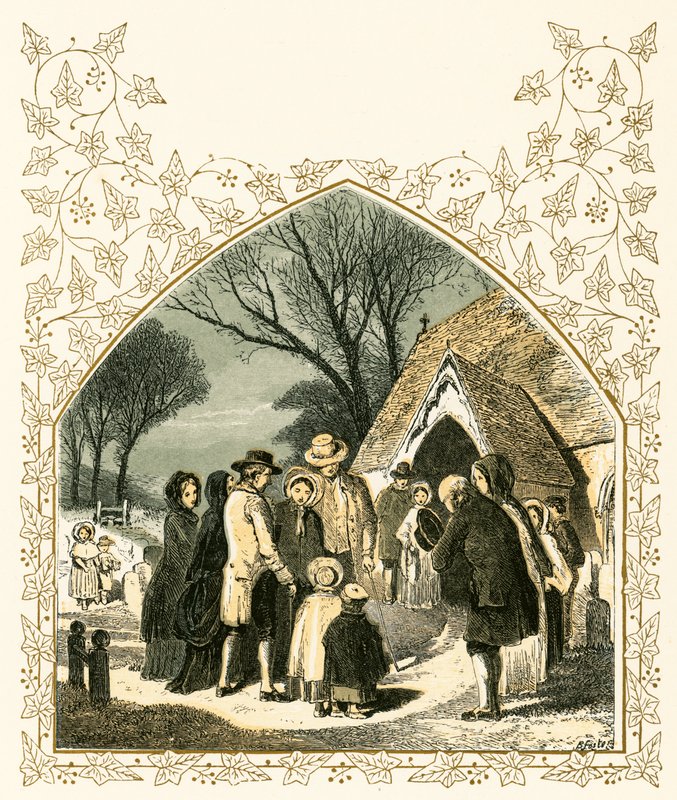 Mañana de Navidad de Myles Birket Foster