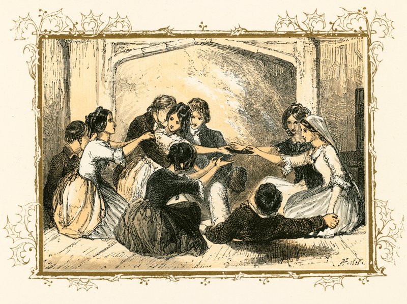 Deportes navideños de Myles Birket Foster