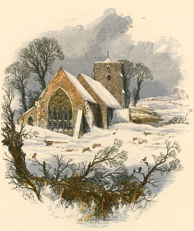 Paseo Sabático de Invierno de Myles Birket Foster