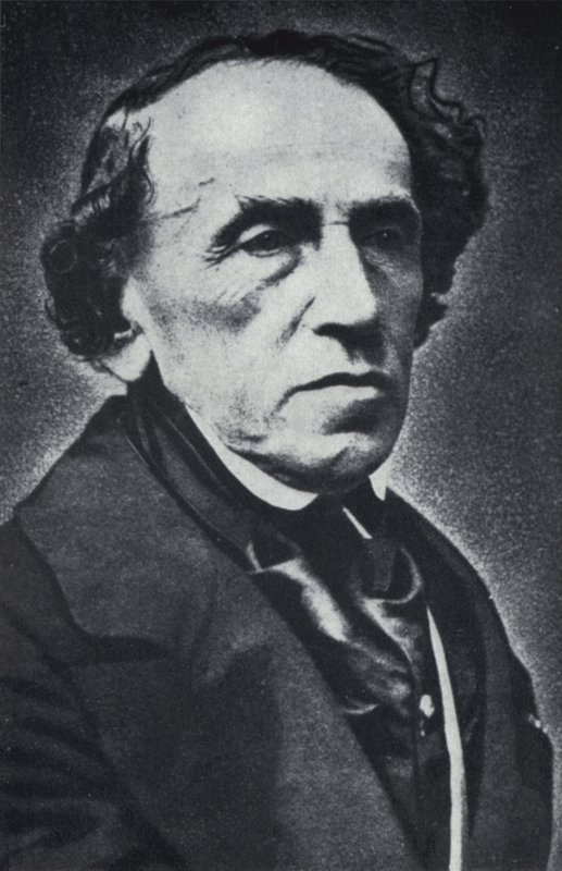 El compositor Giacomo Meyerbeer de Nadar