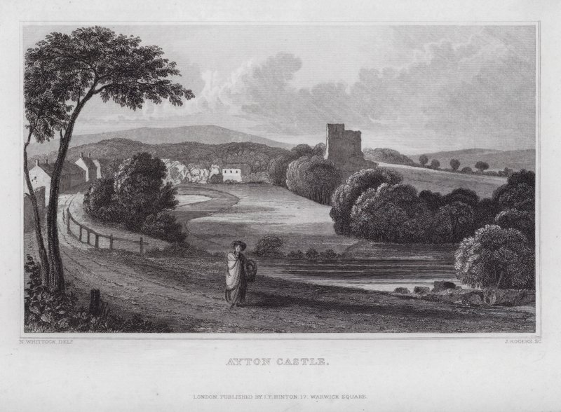 Castillo de Ayton de Nathaniel (after) Whittock