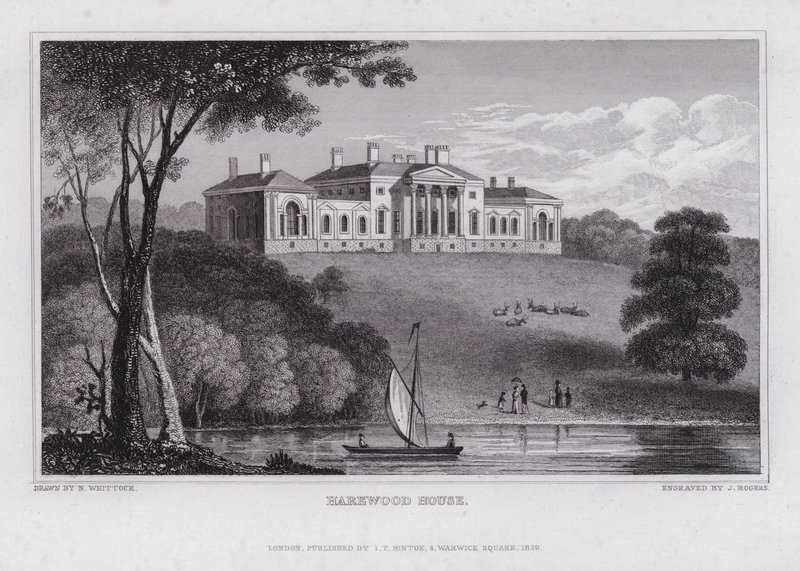 Casa Harewood de Nathaniel (after) Whittock