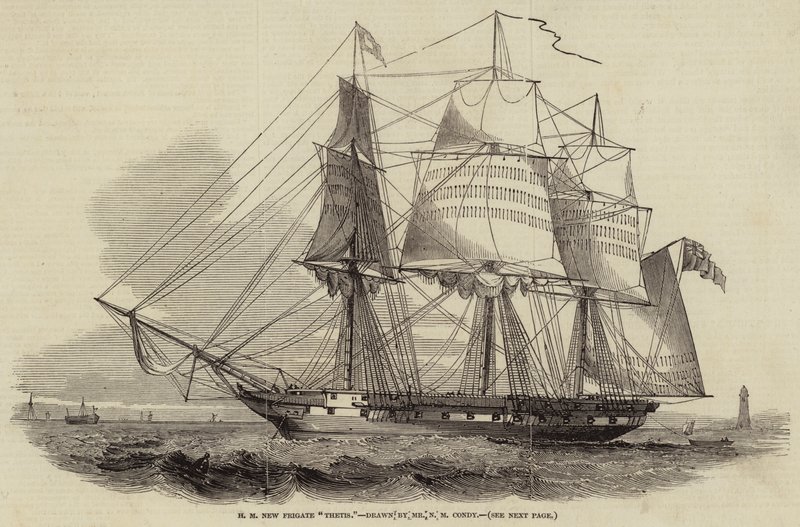 La Nueva Fragata Thetis de S.M. de Nicholas Matthews Condy