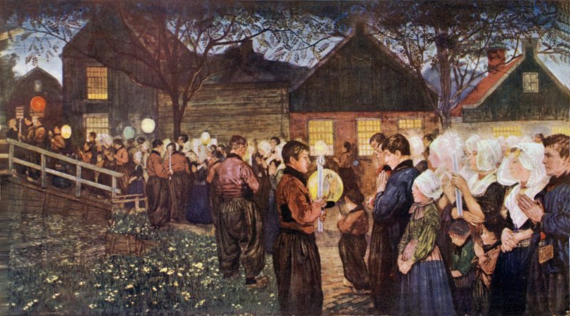 Procesión religiosa de Nico Jungman