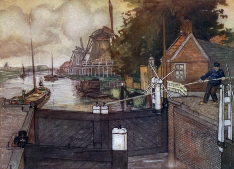 Noordervaldeursluis, Zaandam de Nico Jungman