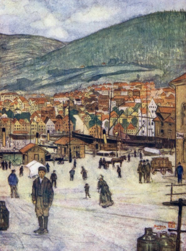 Noruega: Bergen de Nico Jungman