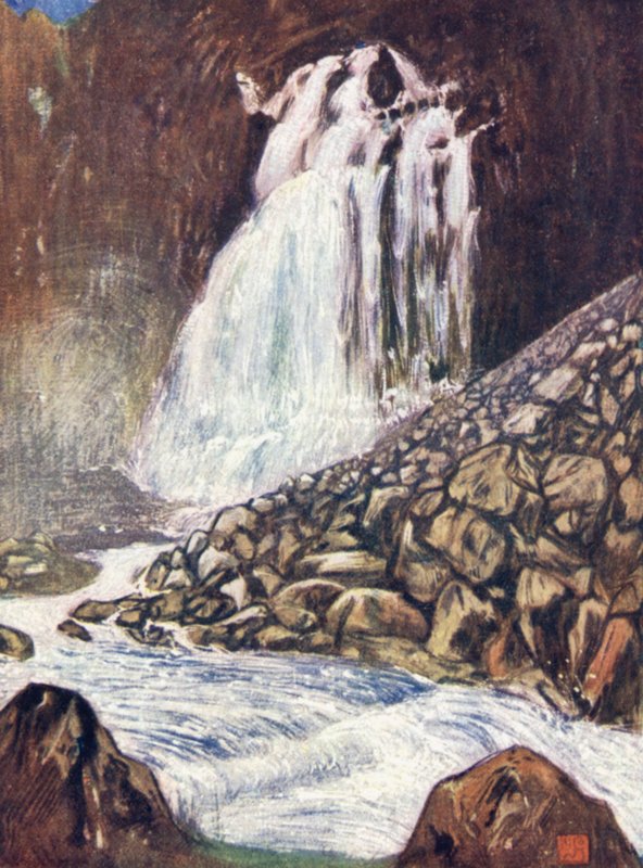 Noruega: Espelandsfos, Hardanger de Nico Jungman