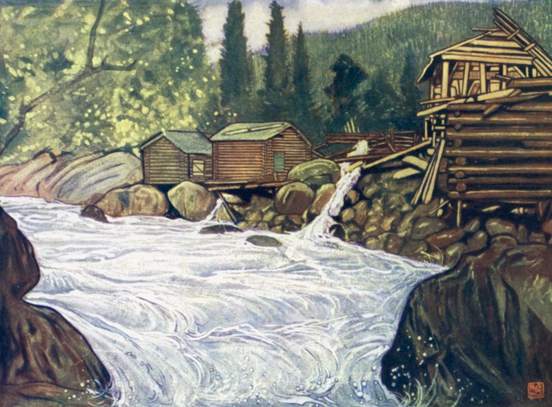 Noruega: Río en Haukeli de Nico Jungman