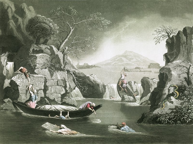 El diluvio de Nicolas Poussin