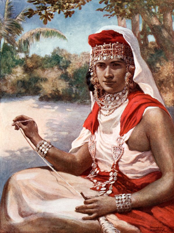 Mujer cabila de Argelia de Norman Hardy