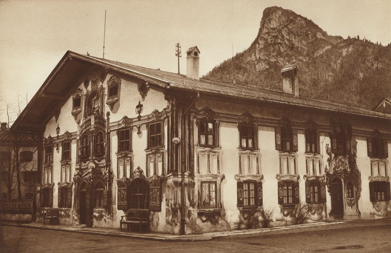 Casa del Dr. Lang en Oberammergau de Otto Ballerstedt
