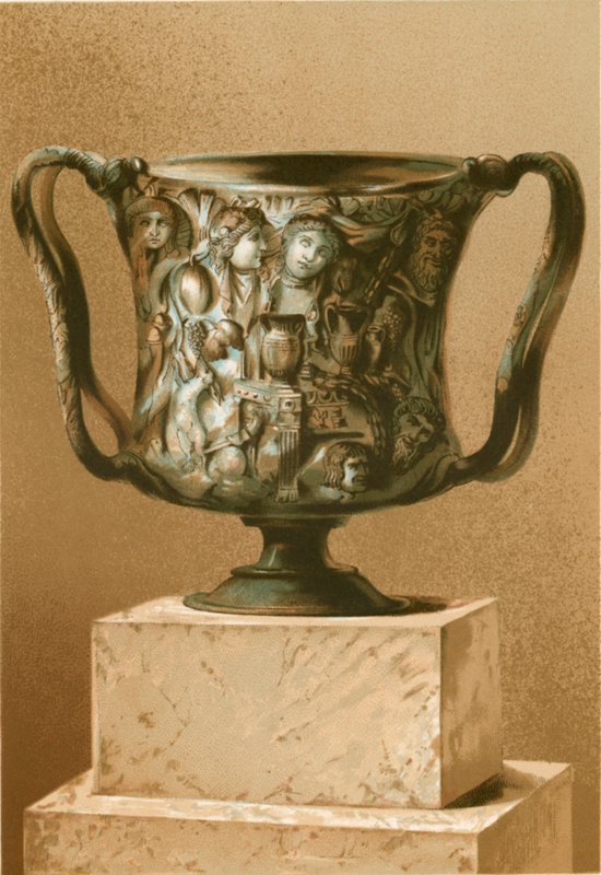 Copa trabajada en sardónice oriental de P. Sellier