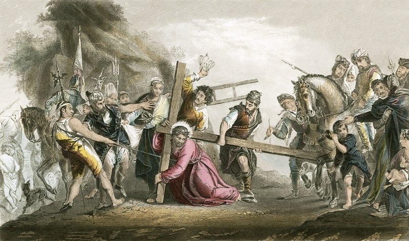 Cristo llevando la cruz de Paolo Veronese