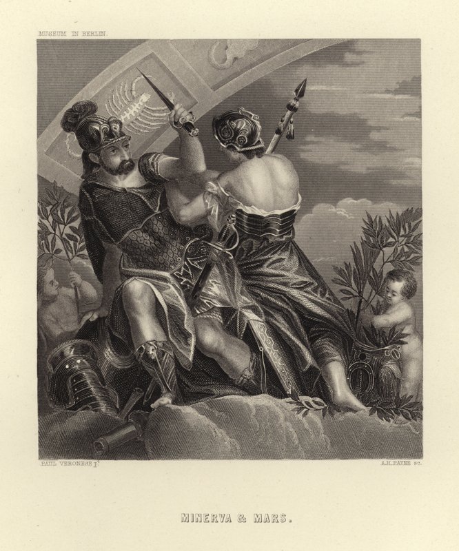 Minerva y Marte de Paolo Veronese