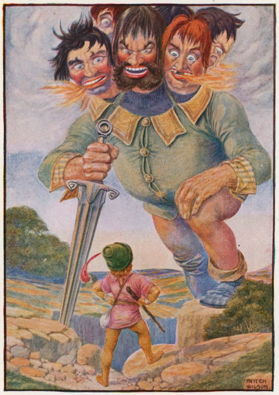 "Lucharé contigo," dijo Billy (litografía en color) de Patten Wilson