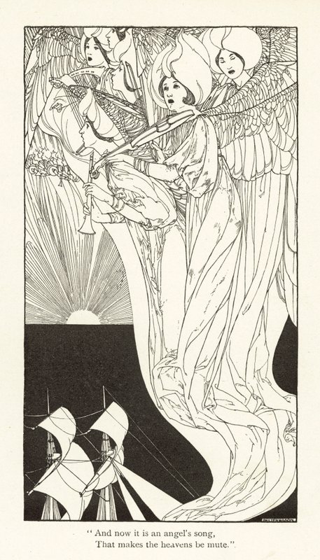 Rime of the Ancient Mariner (grabado) de Patten Wilson