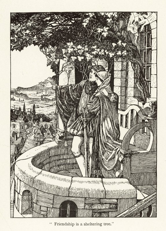 Juventud y edad (grabado) de Patten Wilson