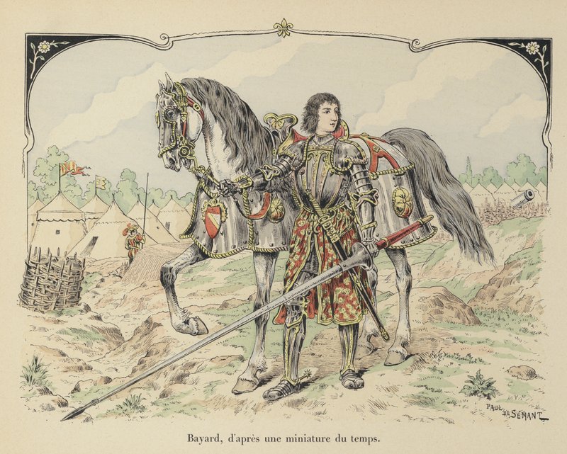 Pierre de Terrail, caballero de Bayard, caballero francés de Paul de Semant