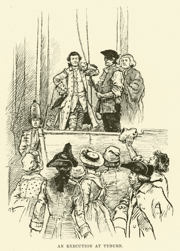 Una ejecución en Tyburn de Paul Hardy