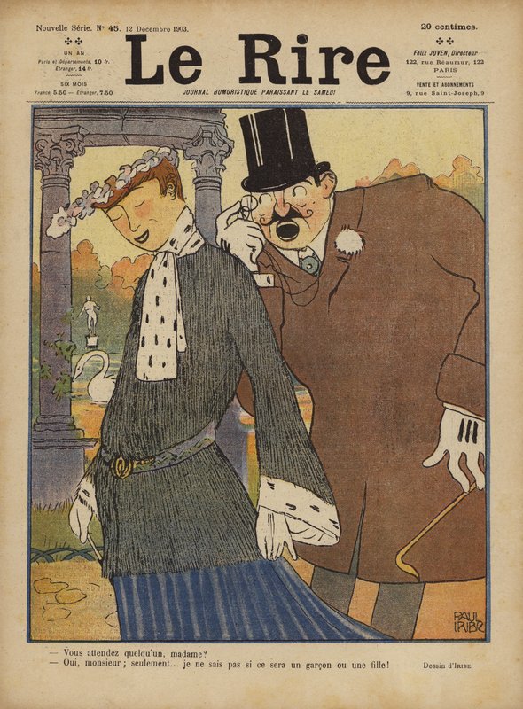Ilustración para Le Rire de Paul Iribe