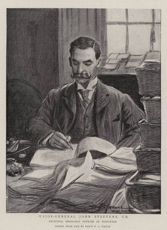 Mayor General John Steevens, CB de Percy F.S. Spence