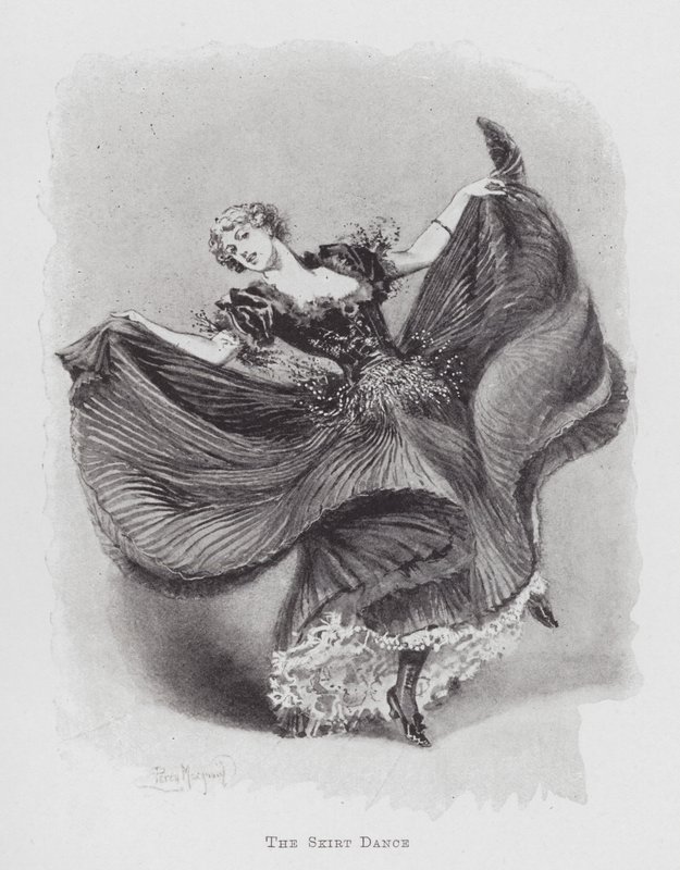 Baile: La danza de la falda de Percy Macquoid