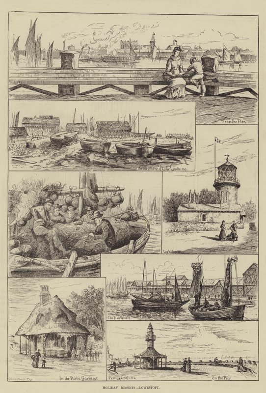 Resorts de vacaciones, Lowestoft de Percy Robert Craft