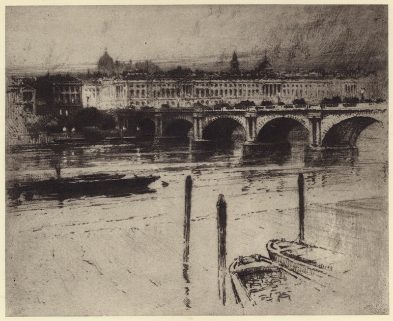 Puente de Waterloo de Percy Robertson
