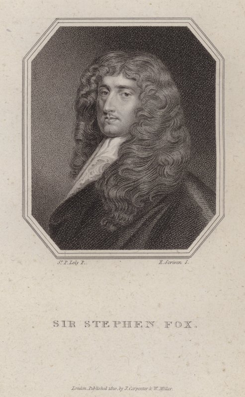Sir Stephen Fox, político inglés de Peter (after) Lely