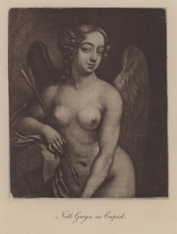 Nell Gwyn como Cupido de Peter Cross