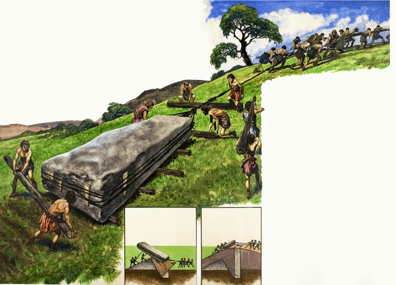 Construcción de Stonehenge de Peter Jackson