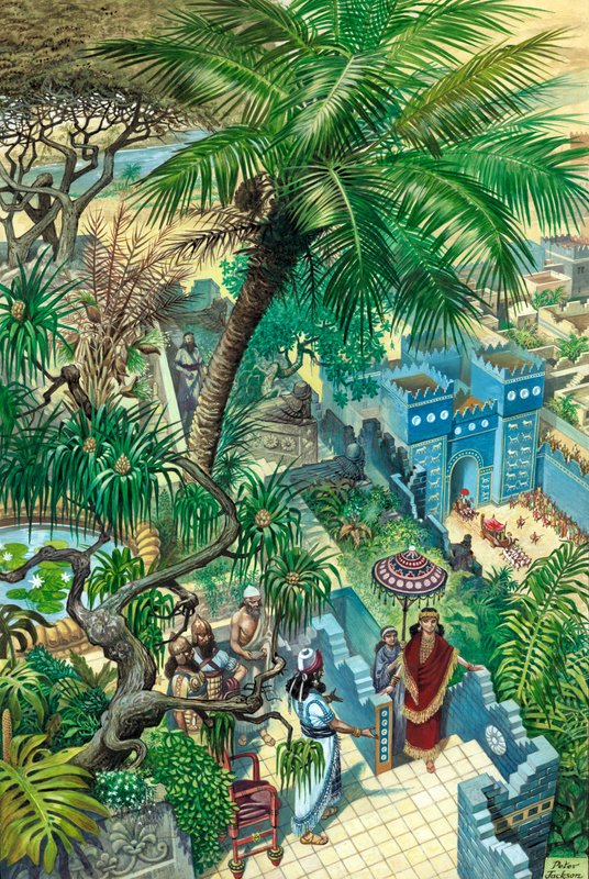 Jardines colgantes de Babilonia de Peter Jackson